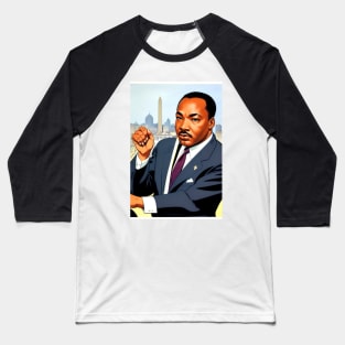 MLK JR 6 Baseball T-Shirt